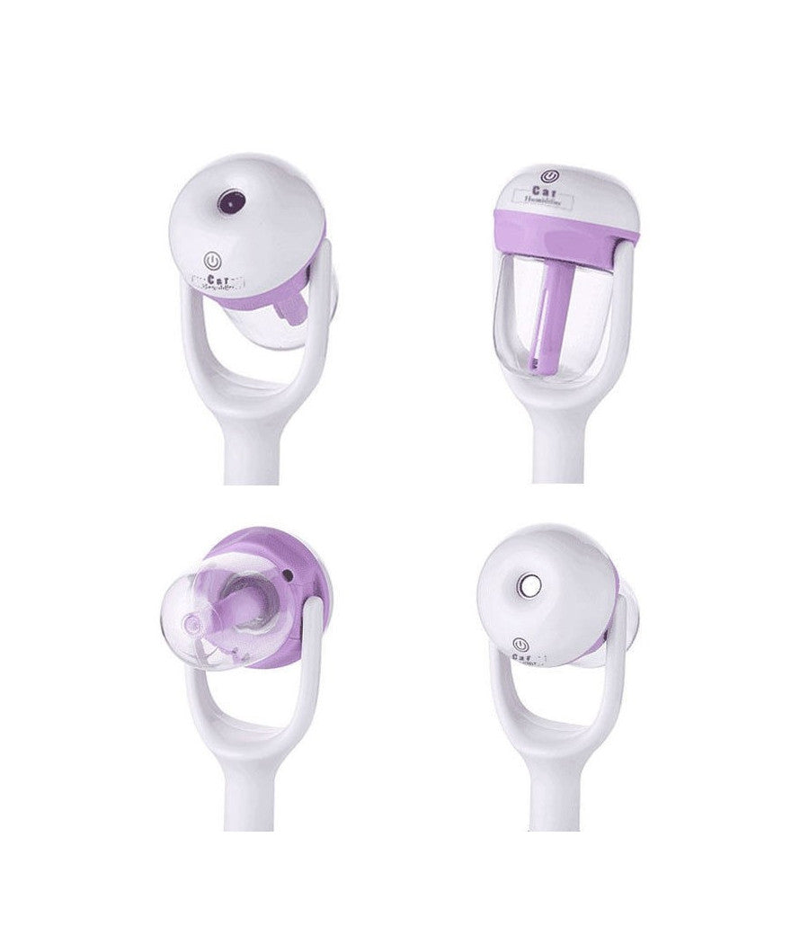 Umidificatore Aria Olio Essenziale Aromaterapia Diffusore Purificatore Per Auto         