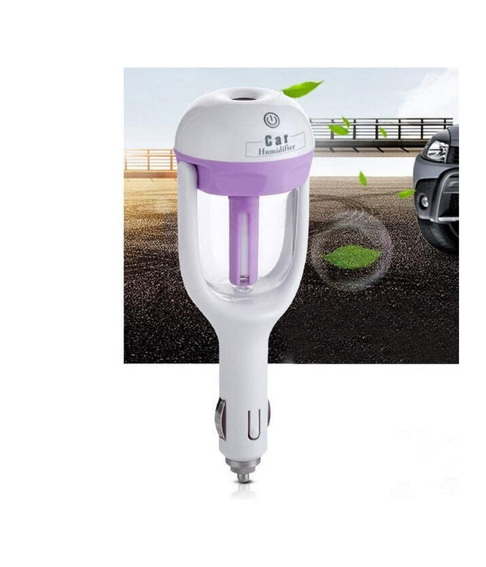 Umidificatore Aria Olio Essenziale Aromaterapia Diffusore Purificatore Per Auto         