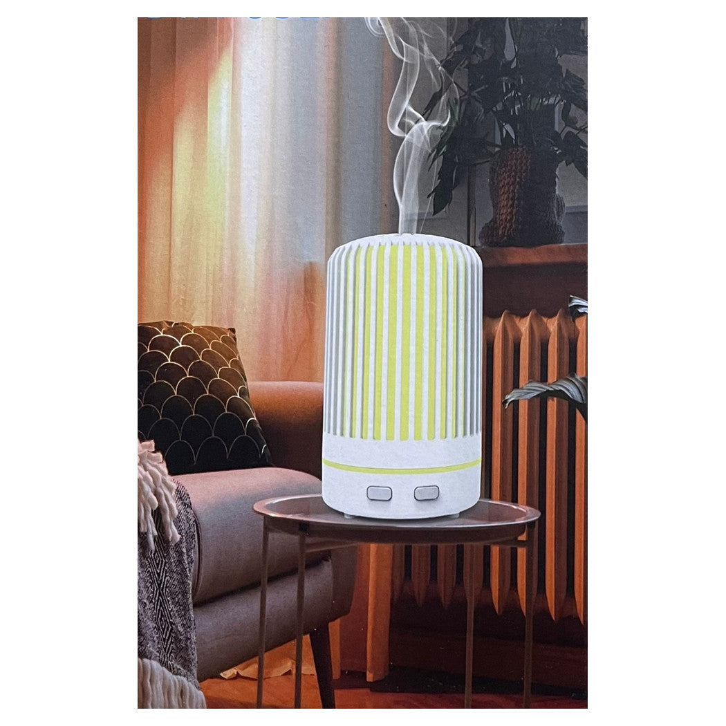Umidificatore Per Ambiente Aromaterapia Oli Essenzili Con Luce Notte Profumatore