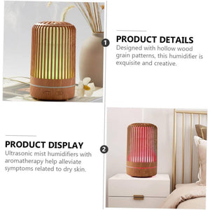 Umidificatore Per Ambiente Aromaterapia Oli Essenzili Con Luce Notte Profumatore
