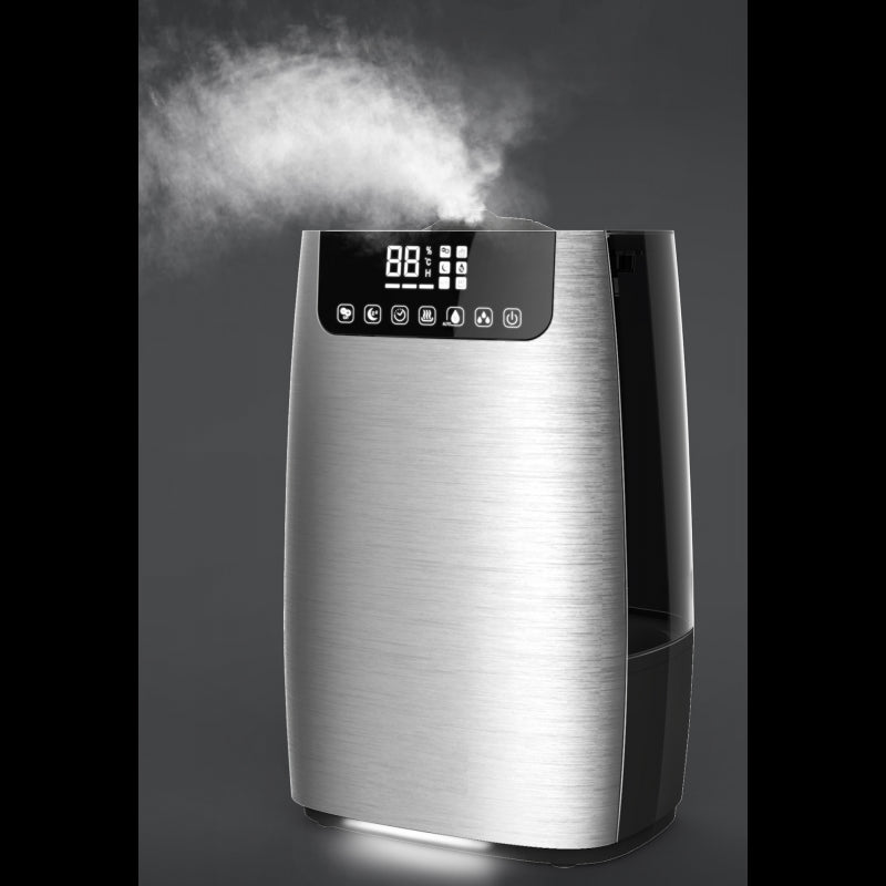 Umidificatore Ruby Aroma 5.0 Plus 400 ml/h – HEPA + carbone, serbatoio 5 L, controllo digitale – ideale per 100 m3 – Tecno Air System