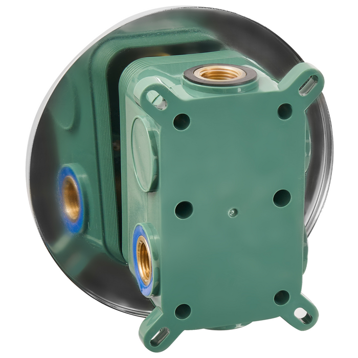 Set doccia a incasso in ottone argentato 3 modalità di getto a pioggia Funzione doccia a parete Sistema doccia a sospensione Stile moderno