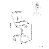 Sedia girevole da ufficio in finta pelliccia rosa pastello con base a gradini altezza regolabile design moderno per ufficio domestico