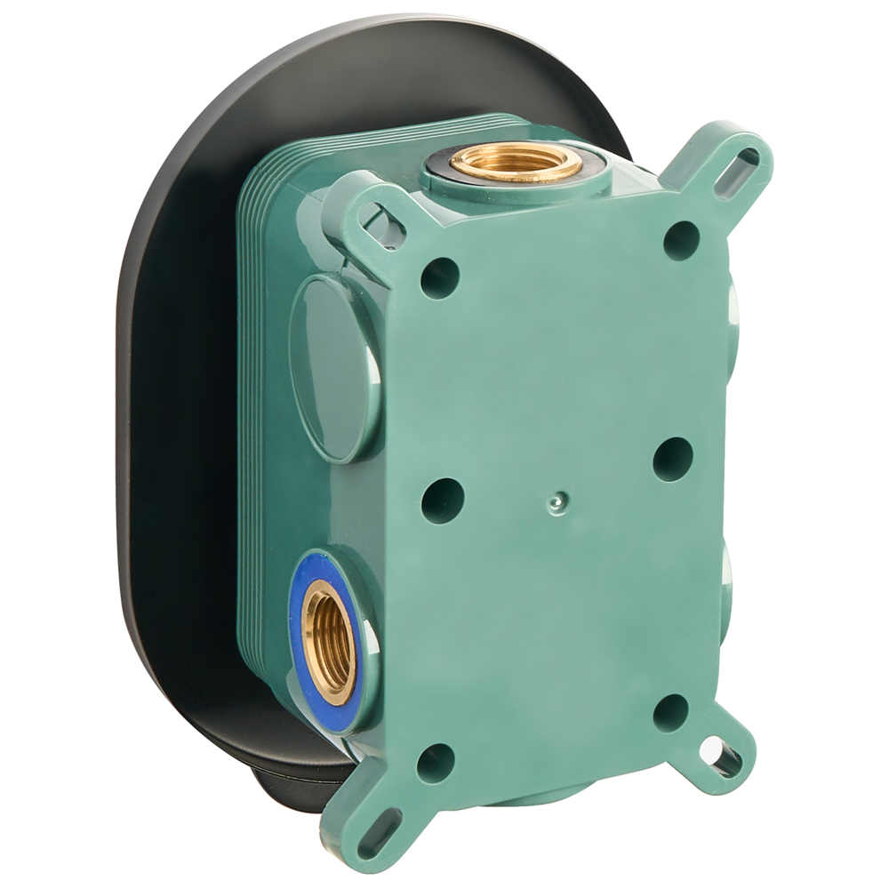 Set doccia a incasso in ottone nero 3 modalità di getto a pioggia Funzione doccia a parete Sistema doccia a sospensione Stile moderno