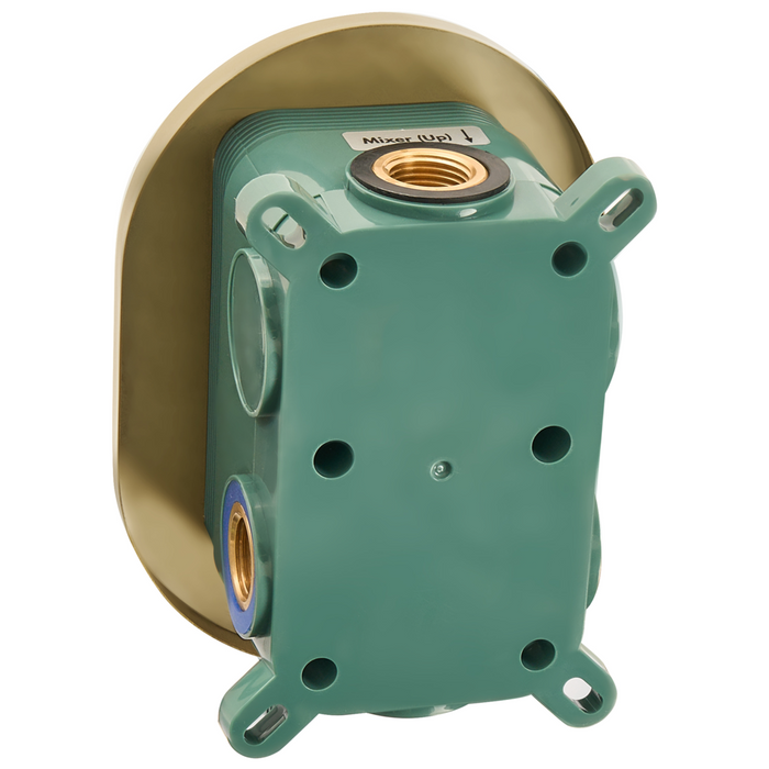 Set doccia a incasso in ottone oro 3 modalità di getto a pioggia Funzione doccia a parete Sistema doccia a sospensione Stile moderno