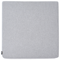 Poltrona da giardino grigia con struttura sintetica sedia da esterno con cuscini stile moderno