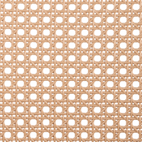 Set di 2 sedie da pranzo in plastica nero per giardino e cucina all'aperto dal design retrò