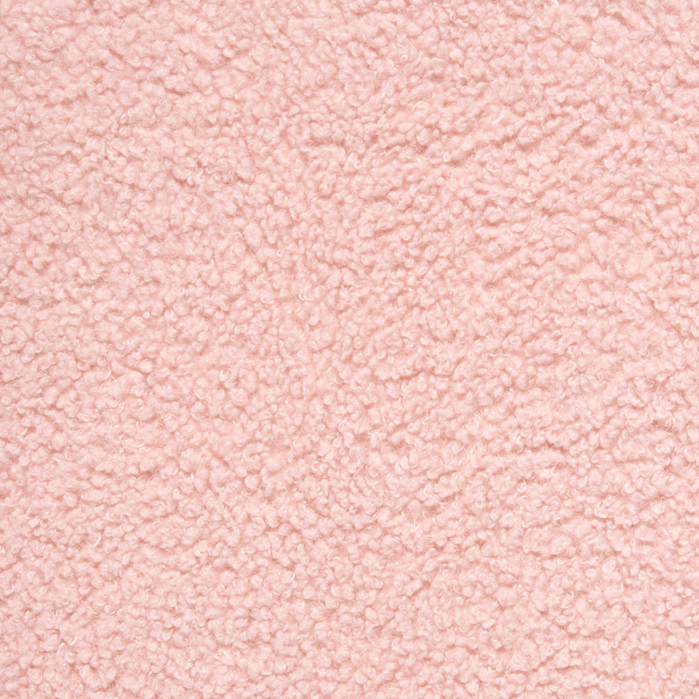 Poltrona per animali Imbottitura in poliestere rosa pastello Seduta per bambini Design moderno Forma di coniglio