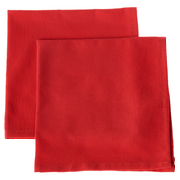 Set da cucina Grembiule Guanti da forno e strofinacci rosso tessuti da cucina