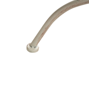 Tavolo da bistrot per esterni in metallo beige chiaro stile vintage