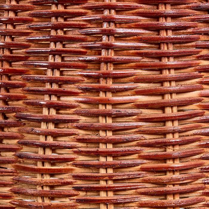 Lampada da tavolo con base in ceramica bianca e paralume in rattan Lampada da comodino per il salotto del corridoio