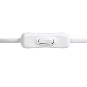 Lampada da tavolo Base in giacinto d'acqua naturale Tessuto con paralume bianco Stile costiero Boho Japandi