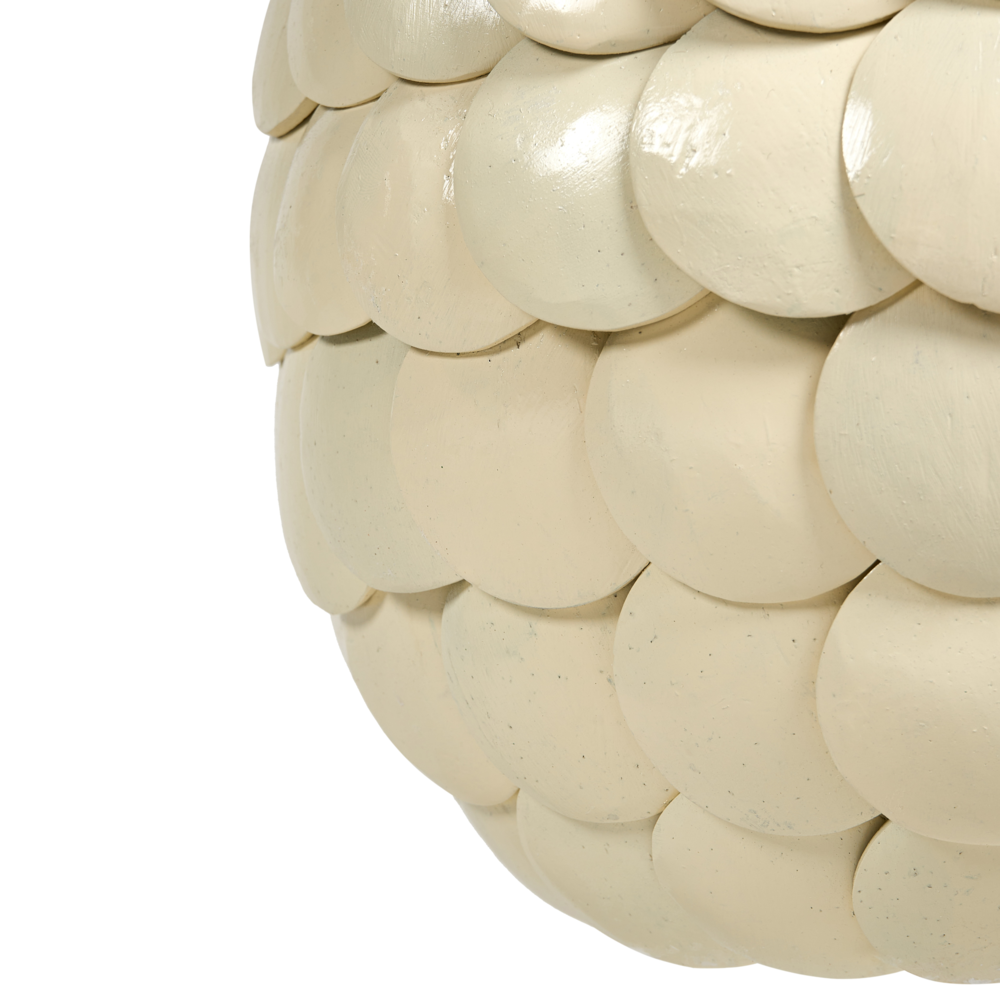 Lampada a sospensione Beige Guscio di cocco naturale Stile Boho