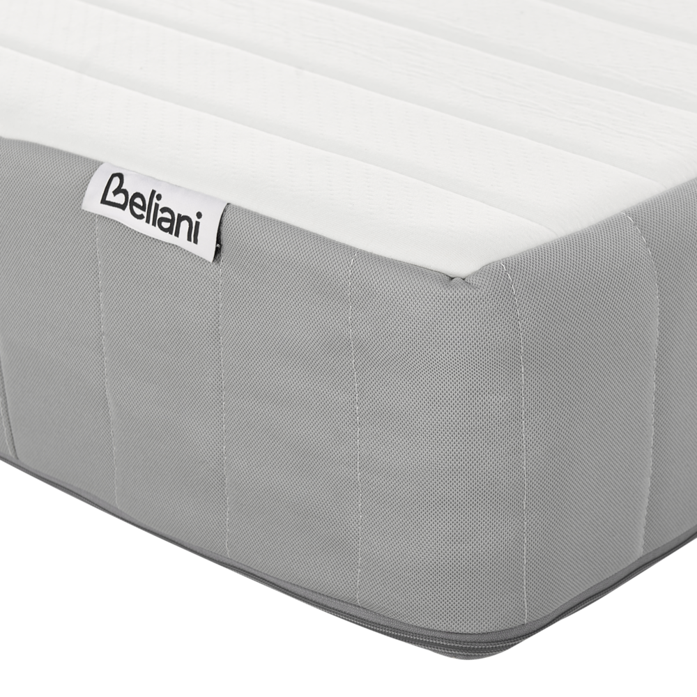 Materasso a molle insacchettate rigido EU misura singola con maniglie Imbottitura in lattice Rivestimento sfoderabile 180 x 200 cm