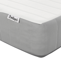 Materasso a molle insacchettate rigido EU misura singola con maniglie Imbottitura in lattice Rivestimento sfoderabile 180 x 200 cm