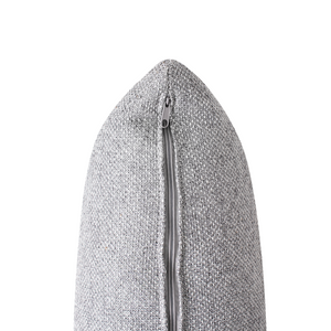 Chaise Lounge a sinistra Rivestimento in tessuto grigio stile moderno