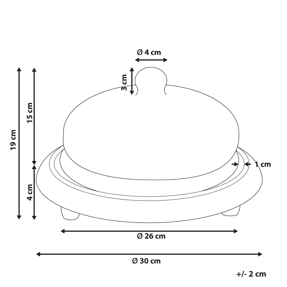 Vassoio per torte in legno di mango e coperchio in vetro Vassoio decorativo per torte pasticceria