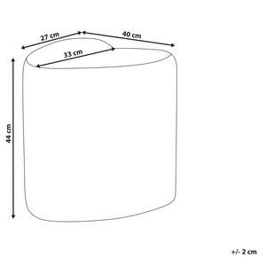 Pouf poggiapiedi imbottito a forma di cuore Pouf ottomano in ciniglia marrone chiaro camera da letto soggiorno
