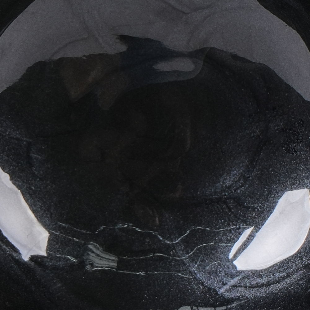 Set di mortaio e pestello in legno di mango fatto a mano marrone e nero soggiorno cucina