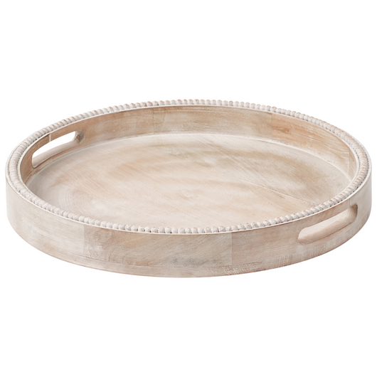 Vassoio di servizio decorativo elegante Supporto per torte Supporto per pasticceria Display Legno di mango Marrone chiaro