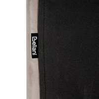 Letto matrimoniale ad acqua in velluto grigio scuro 180 x 200 cm testata imbottita stile moderno