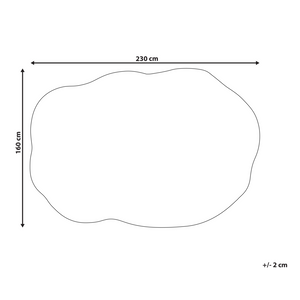 Tappeto moderno in viscosa e lana fatto a mano con motivo geometrico marrone 160 x 230 cm Stile Modern Glam