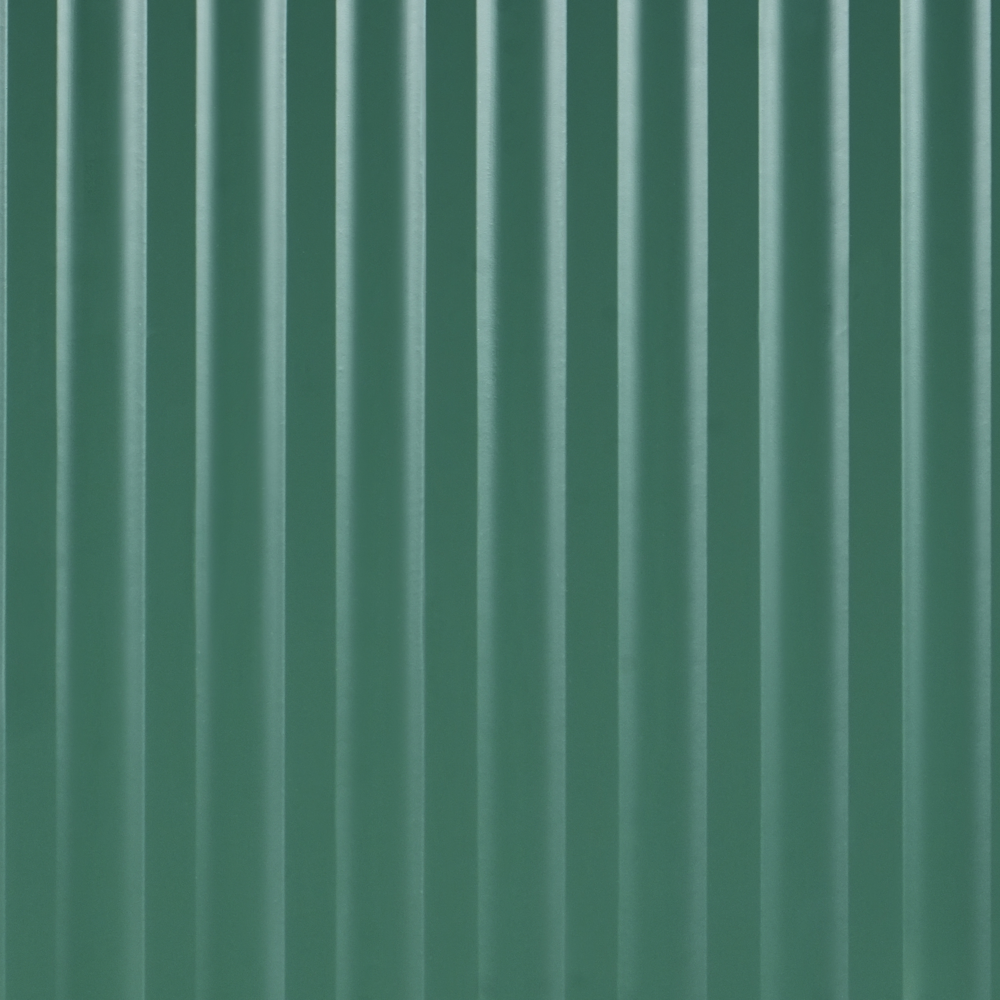 Mobiletto da bagno a muro con doppio lavabo in MDF 4 cassetti 120 x 46 cm Verde smeraldo stile elegante