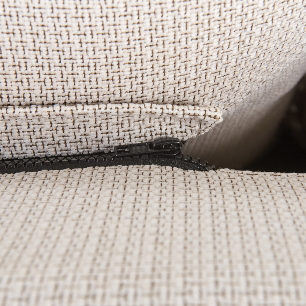 Letto matrimoniale ad acqua tessuto beige 160 x 200 cm camera da letto moderna