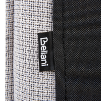 Letto matrimoniale ad acqua tessuto bouclè marrone 180 x 200 cm camera da letto moderna