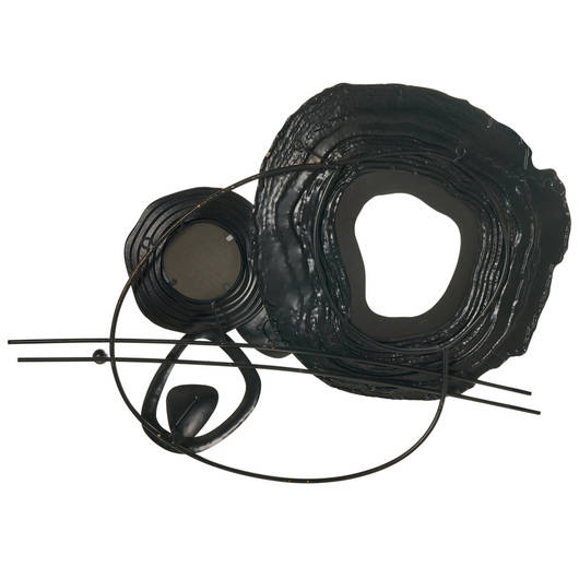 Decorazione da parete moderna Pezzo d'arte in ferro multicolore Accessori per la casa Moderna