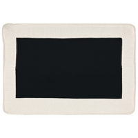 Pouf imbottito in bouclé moderno Elemento di divano Pouf rettangolare Poliestere imbottito Beige chiaro