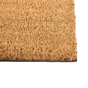 Zerbino in fibra di cocco naturale con fondo in gomma 55 x 120 cm Natale Natale Motivo festivo Antiscivolo