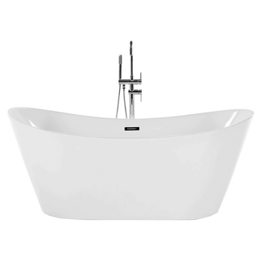 Vasca da Bagno Freestanding in Acrilico Sanitario Bianco 170 x 77 cm