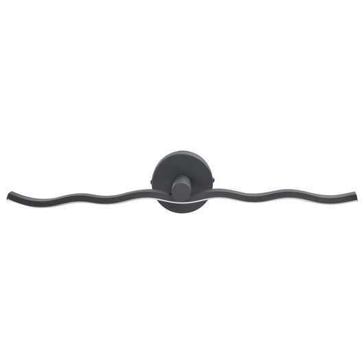 Lampada LED Immagine Lampada a specchio Metallo nero 55 cm Luce Camera da letto Soggiorno Bagno Lampada a specchio