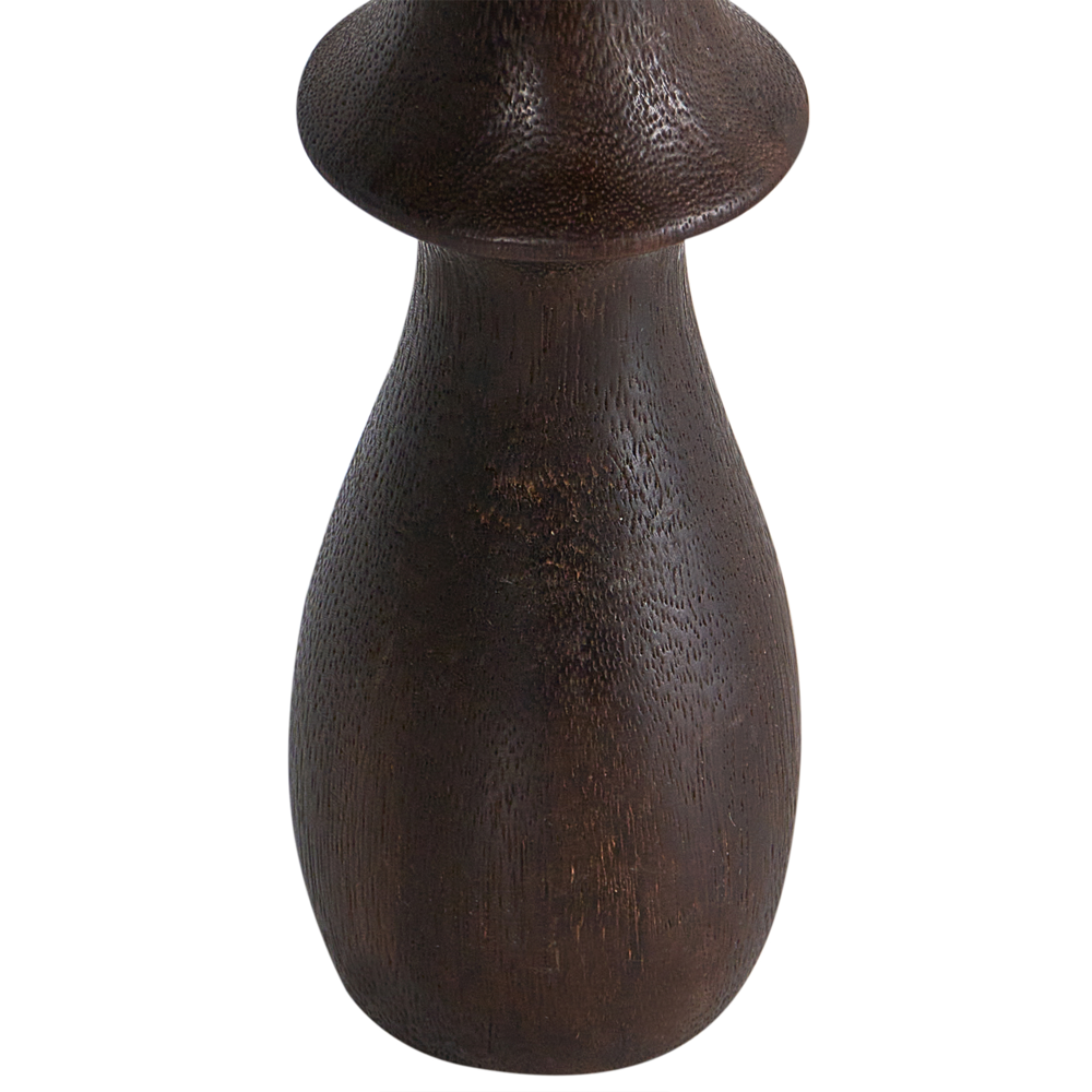 Set di 2 statuette decorative Elefante in legno e metallo nero e oro per l'esposizione di ornamenti decorativi