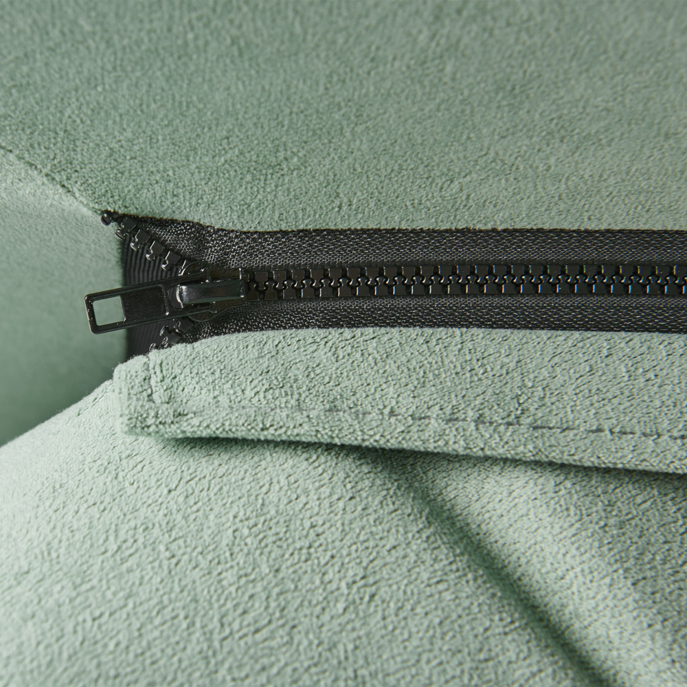 Letto matrimoniale ad acqua tessuto verde menta 160 x 200 cm camera da letto moderna