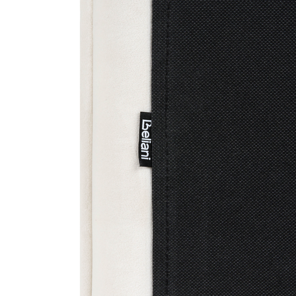 Letto matrimoniale ad acqua velluto bianco sporco 160 x 200 cm camera da letto moderna