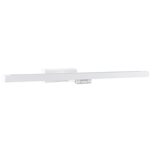 Lampada specchio luce bianco polvere rivestito LED metallo orizzontale bagno soggiorno moderno lampada da parete