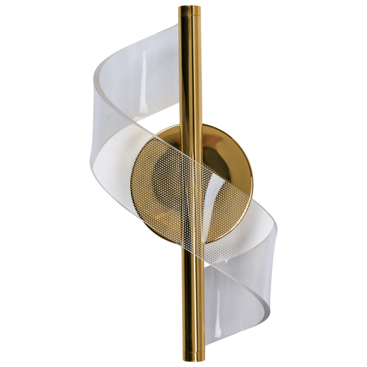 Lampadario in metallo ferro oro e paralume in vetro stile moderno glamour soggiorno