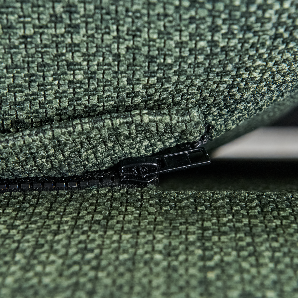 Letto matrimoniale ad acqua tessuto bouclè verde scuro 180 x 200 cm camera da letto moderna