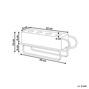 Portacandele Rosso Ferro Metallo 39 cm Moderna Decorazione Natalizia A Forma di Slitta