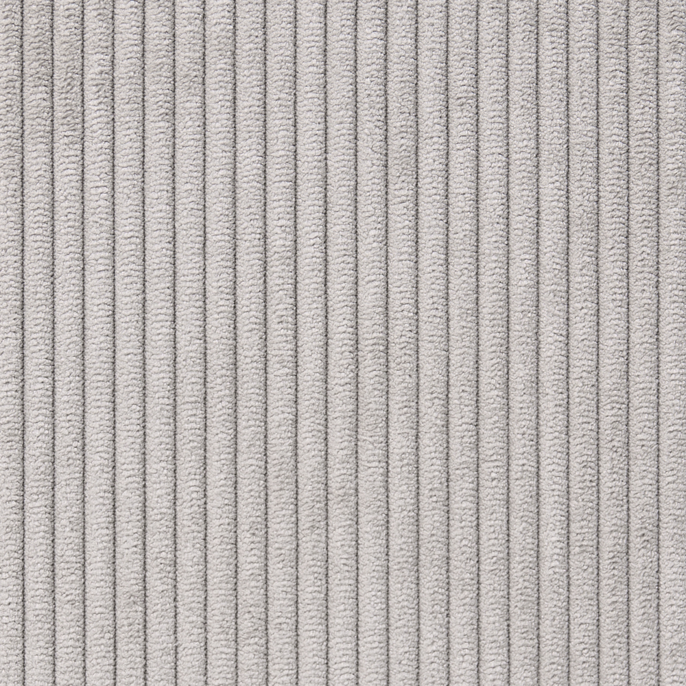 Poggiapiedi quadrato gambe nere velluto a coste tortora Stile moderno