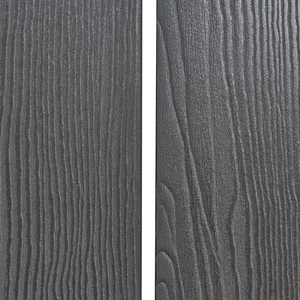 Panchina da giardino in legno plastico grigio scuro 2 posti Mobili da giardino tradizionali