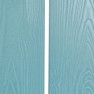 Panchina da giardino in legno plastico azzurro 2 posti Mobili da giardino tradizionali