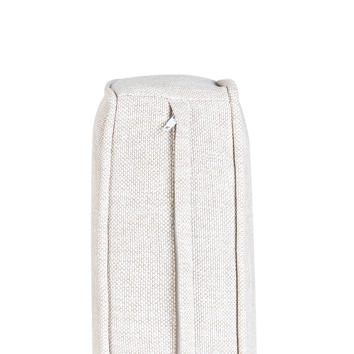 Set di copricuscini per esterni Beige Tessuto Divano Seduta Schienale Lato Federe