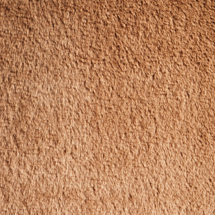 Sgabello imbottito moderno in bouclé marrone panca da letto sgabello