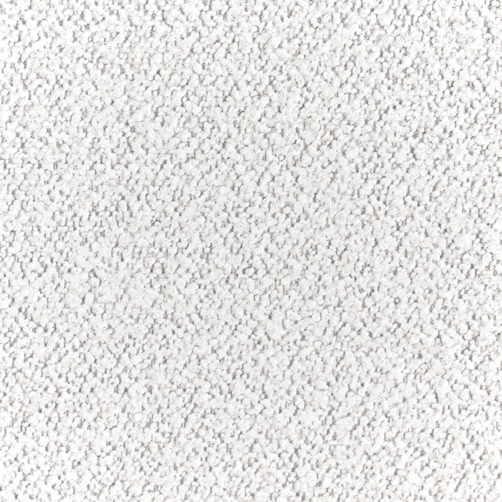 Poltrona in tessuto bianco sporco Gambe in metallo con braccioli Soggiorno moderno