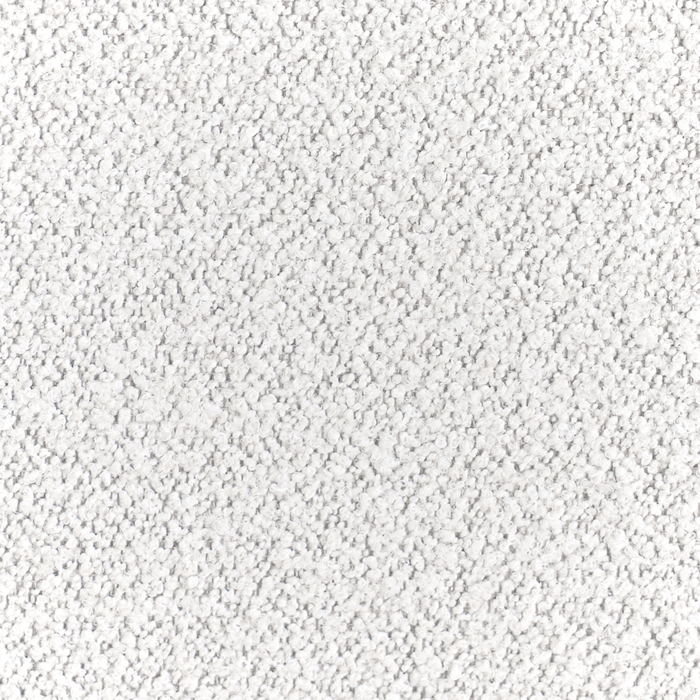 Poltrona in tessuto bianco sporco Gambe in metallo con braccioli Soggiorno moderno