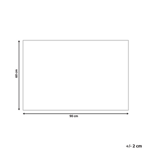 Zerbino di benvenuto in fibra di cocco antiscivolo 60 x 90 cm con supporto in PVC multicolore