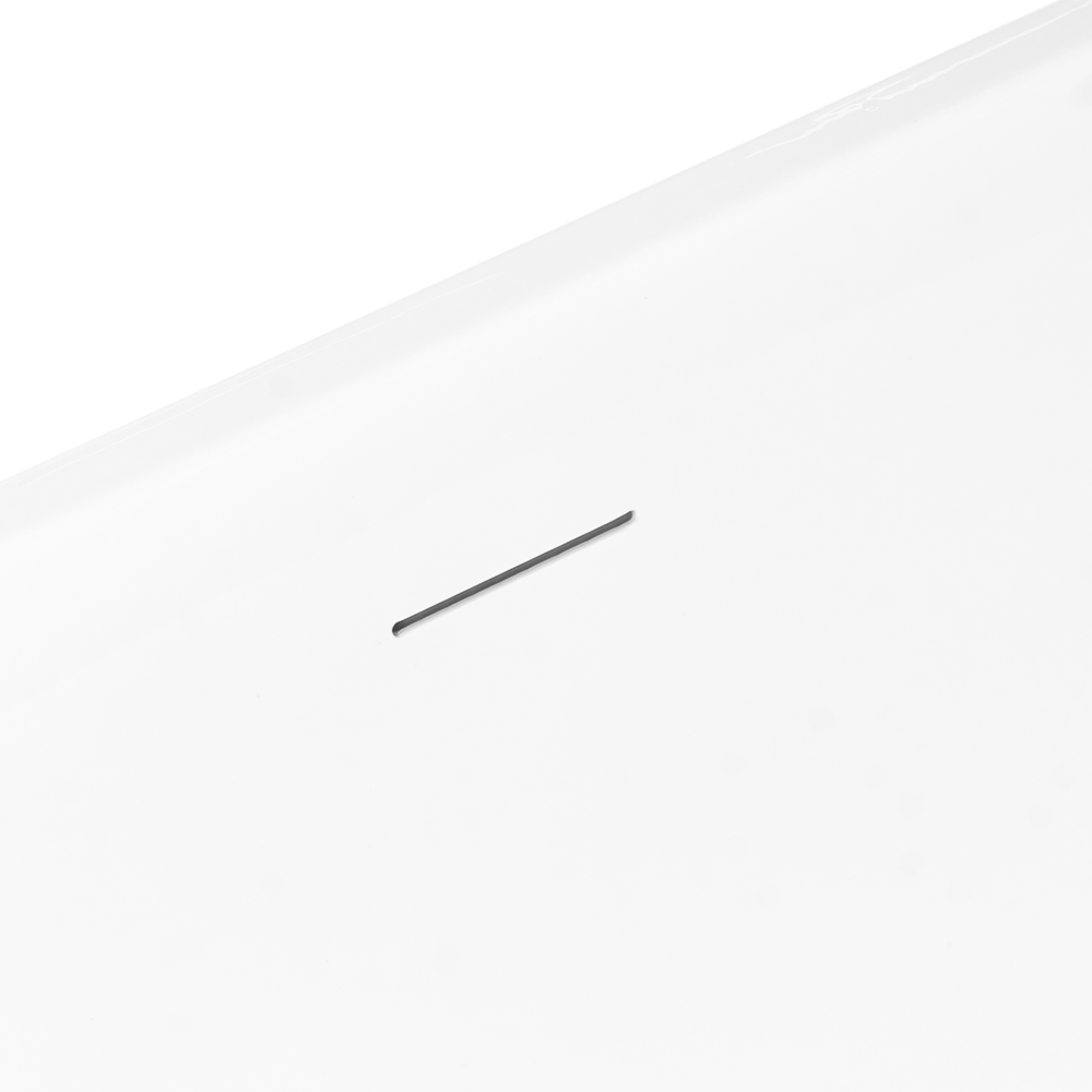 Vasca moderna angolare 170 x 79 cm Bianca Bagno in stile moderno